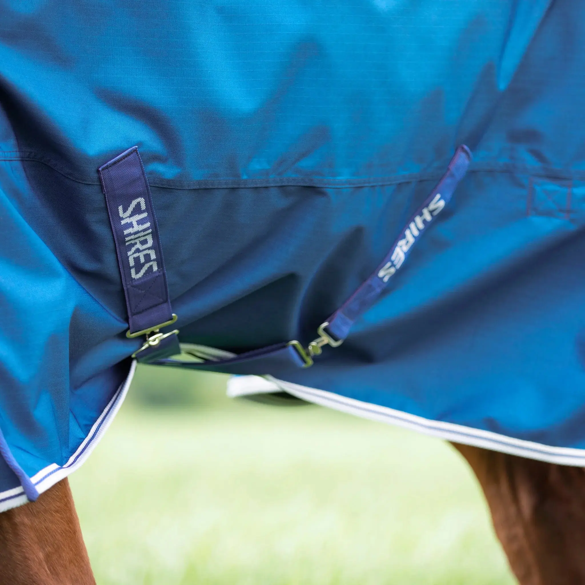 Shires Highlander Original Blue 200g Turnout Rug - Image 5