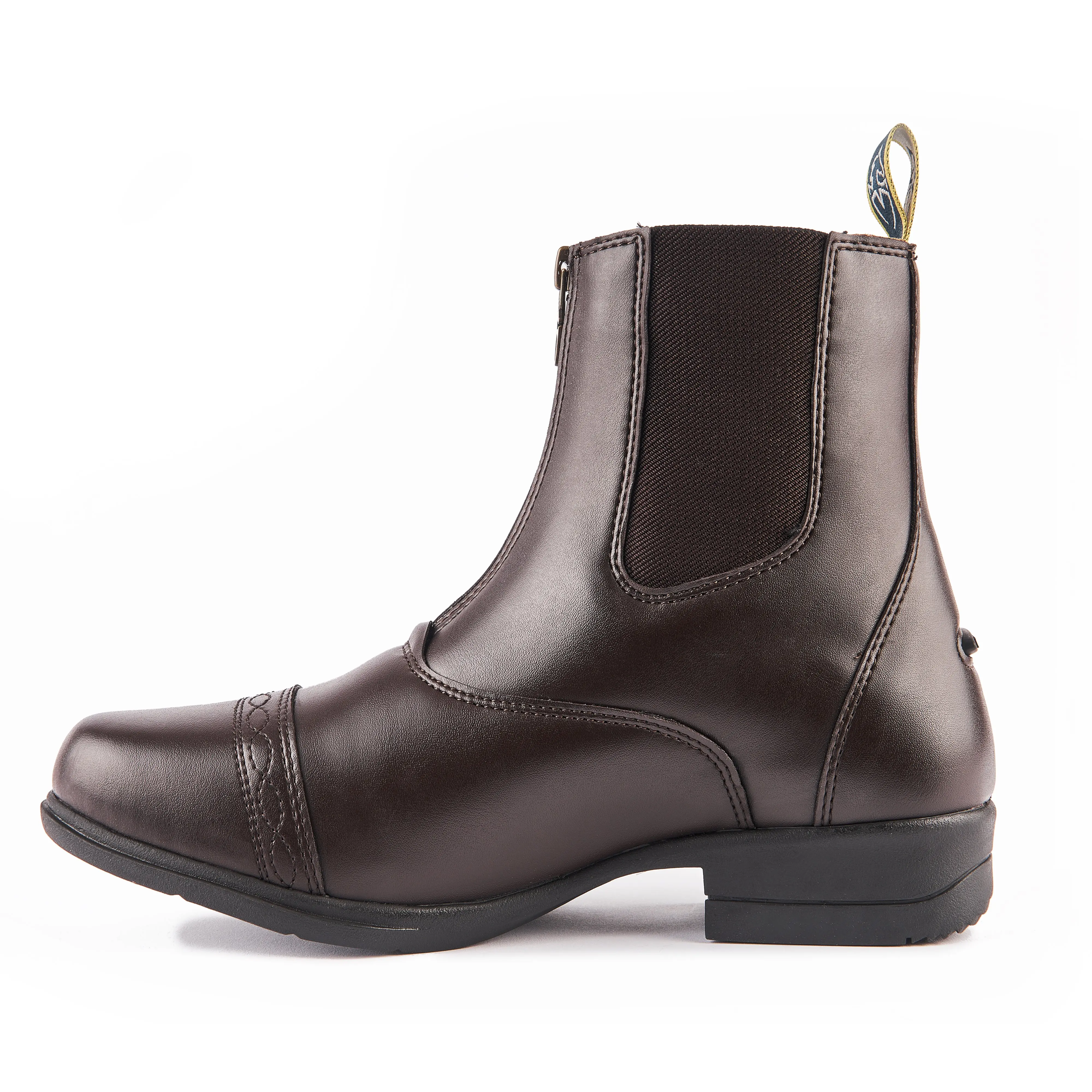 Shires Moretta Brown Clio Synthetic Paddock Boot - Image 4