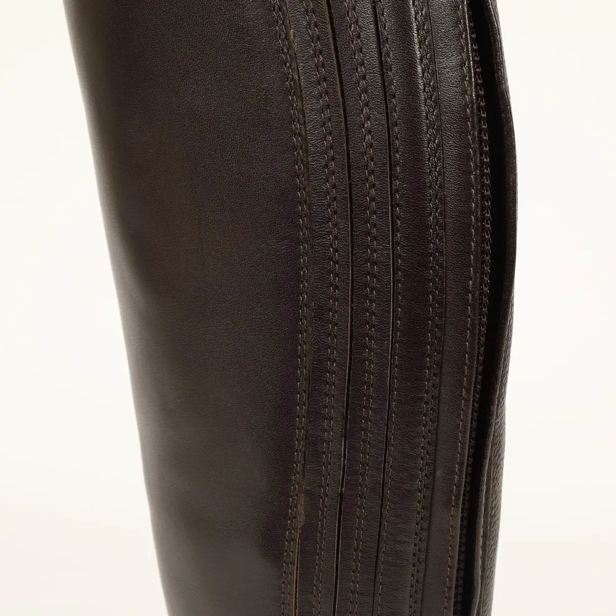 Shires Moretta Brown Gianna Lace Front Long Leather Riding Boots (Regular Height) - Image 8