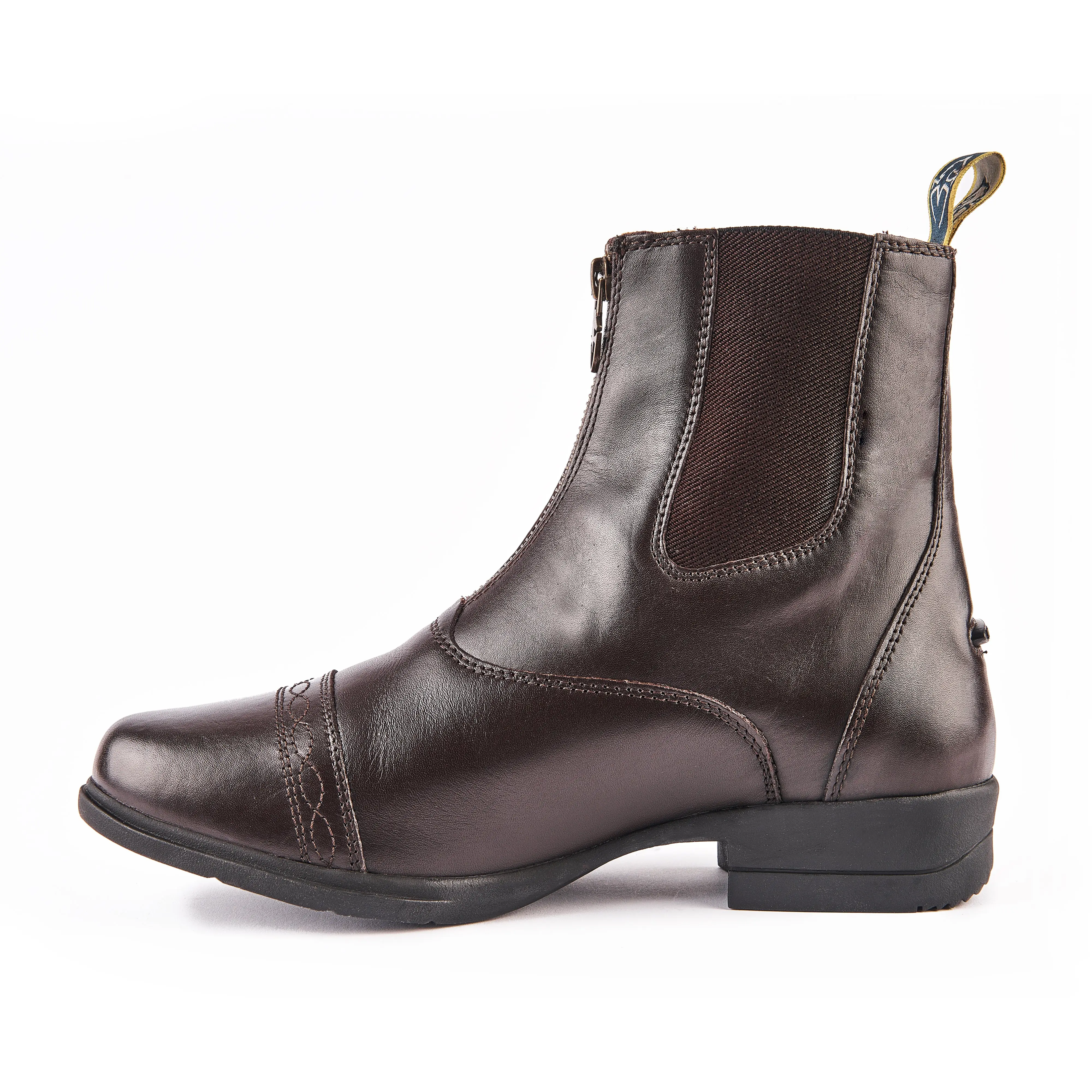 Shires Moretta Brown Rosetta Children's Paddock Boots - Image 4