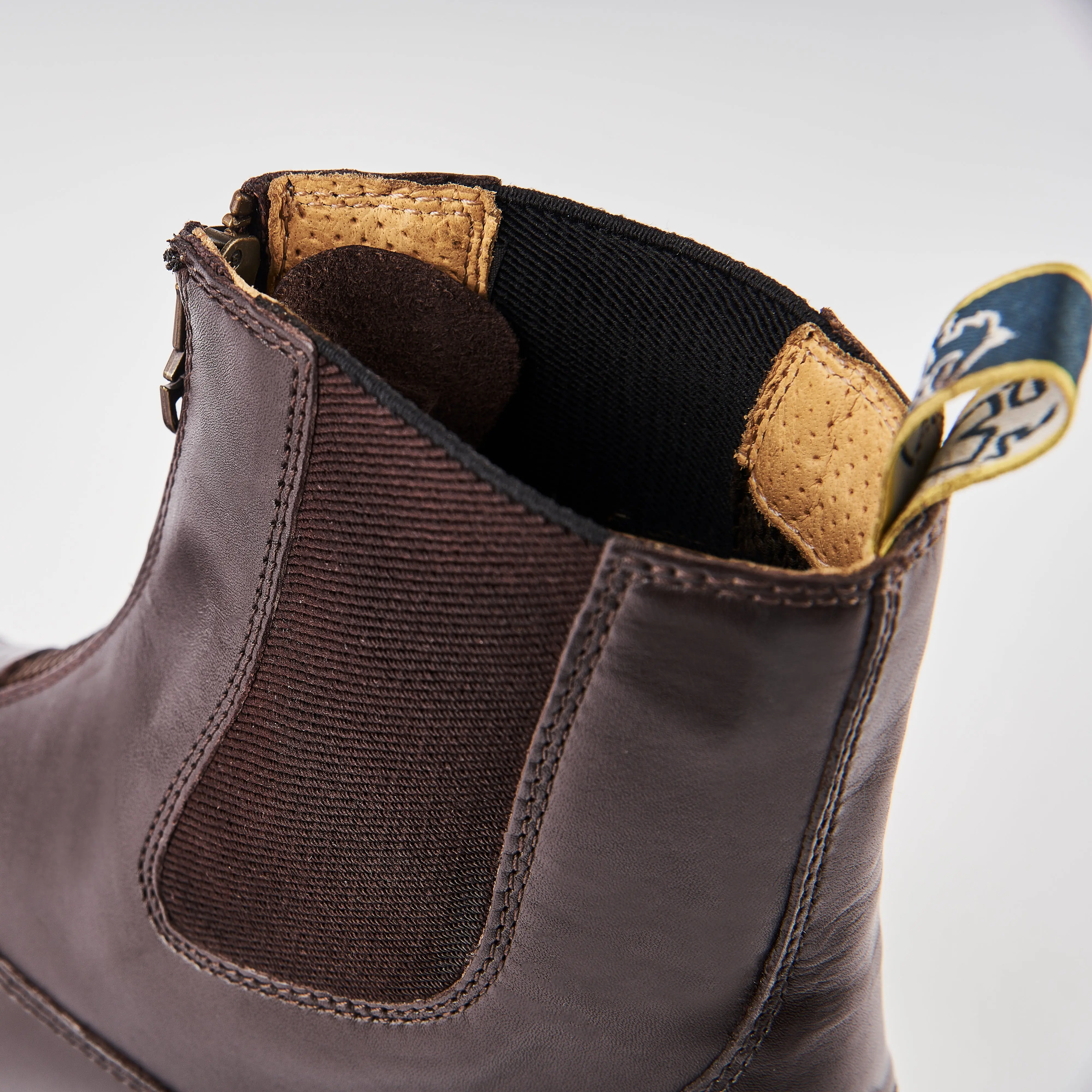 Shires Moretta Brown Rosetta Paddock Boots - Image 12