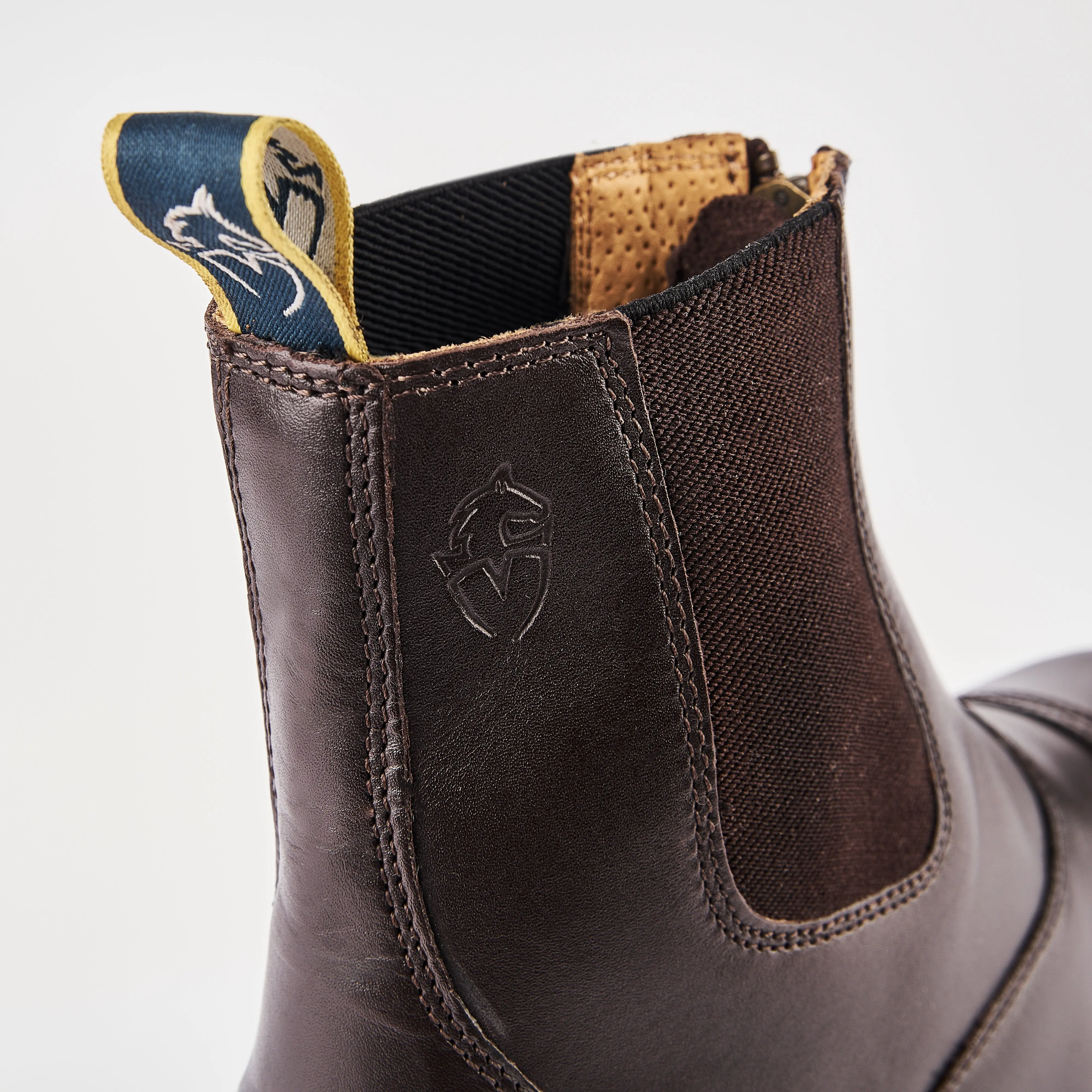Shires Moretta Brown Rosetta Paddock Boots - Image 13