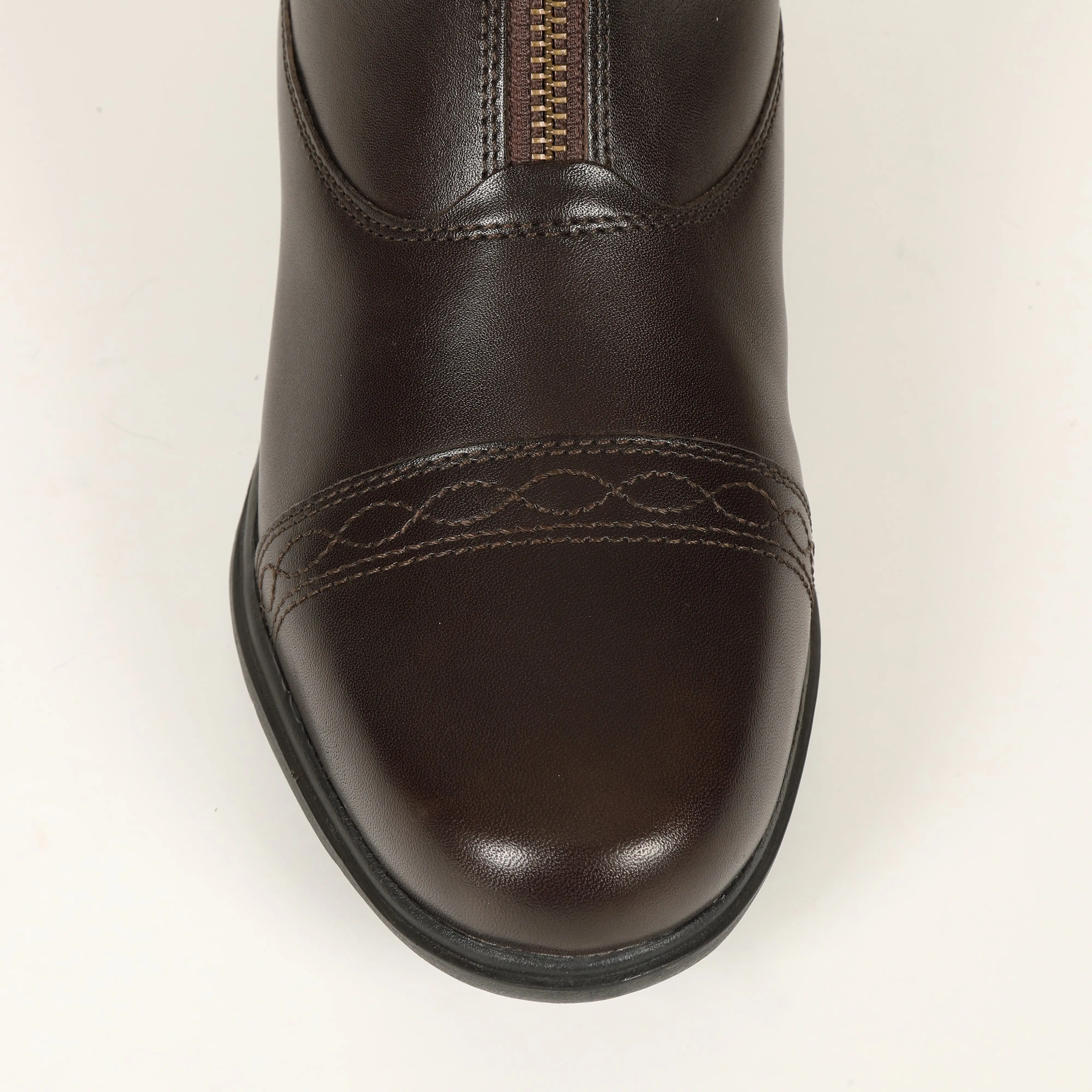 Shires Moretta Brown Rosetta Paddock Boots - Image 3