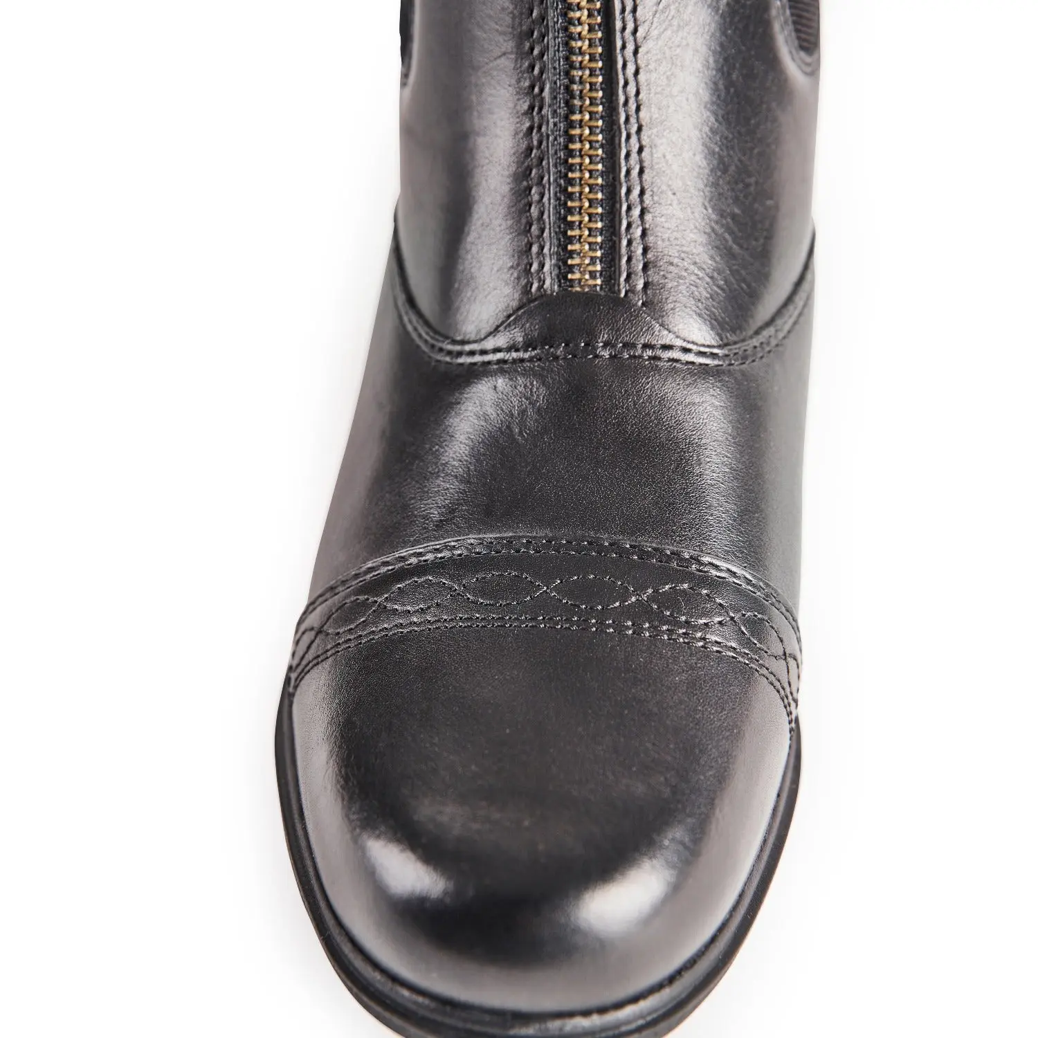 Shires Moretta Black Rosetta Children's Paddock Boots - Image 6