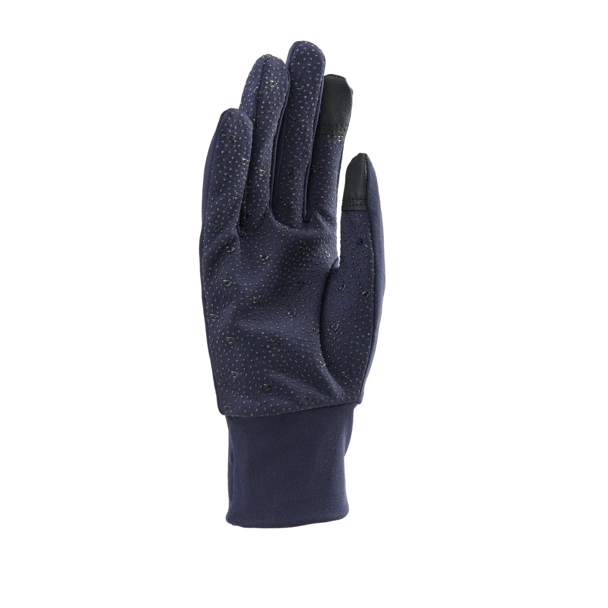 Shires Navy Aubrion Patterson Thermo Riding Gloves - Image 2