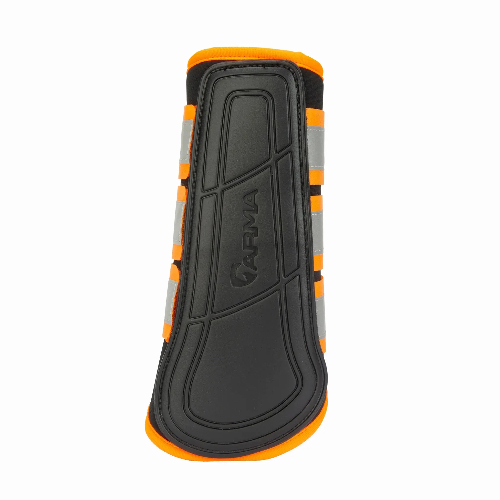 Shires Orange ARMA EQUI-FLECTOR Brushing Boots - Image 5