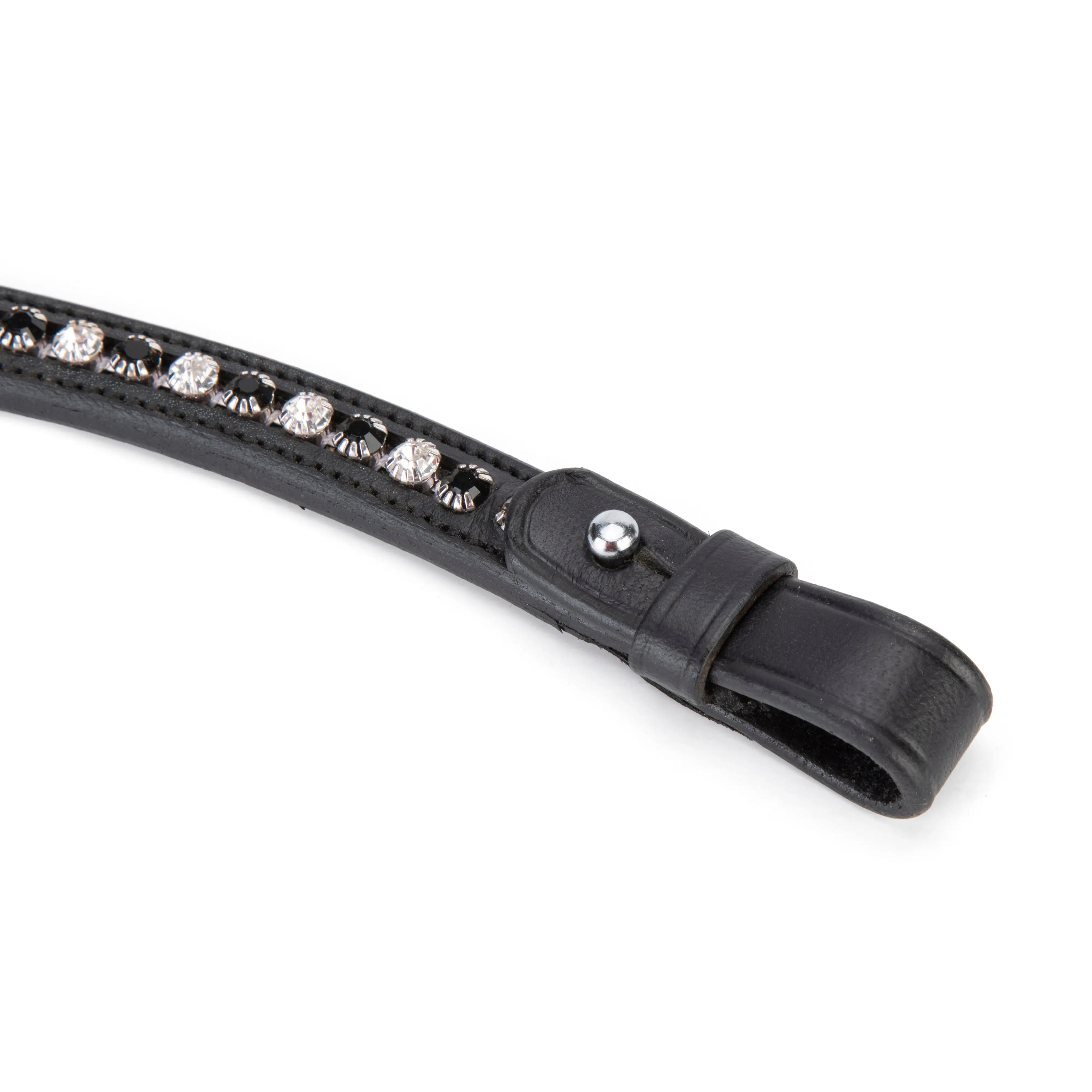 Shires Velociti GARA Black Diamante Browband Black - Image 5