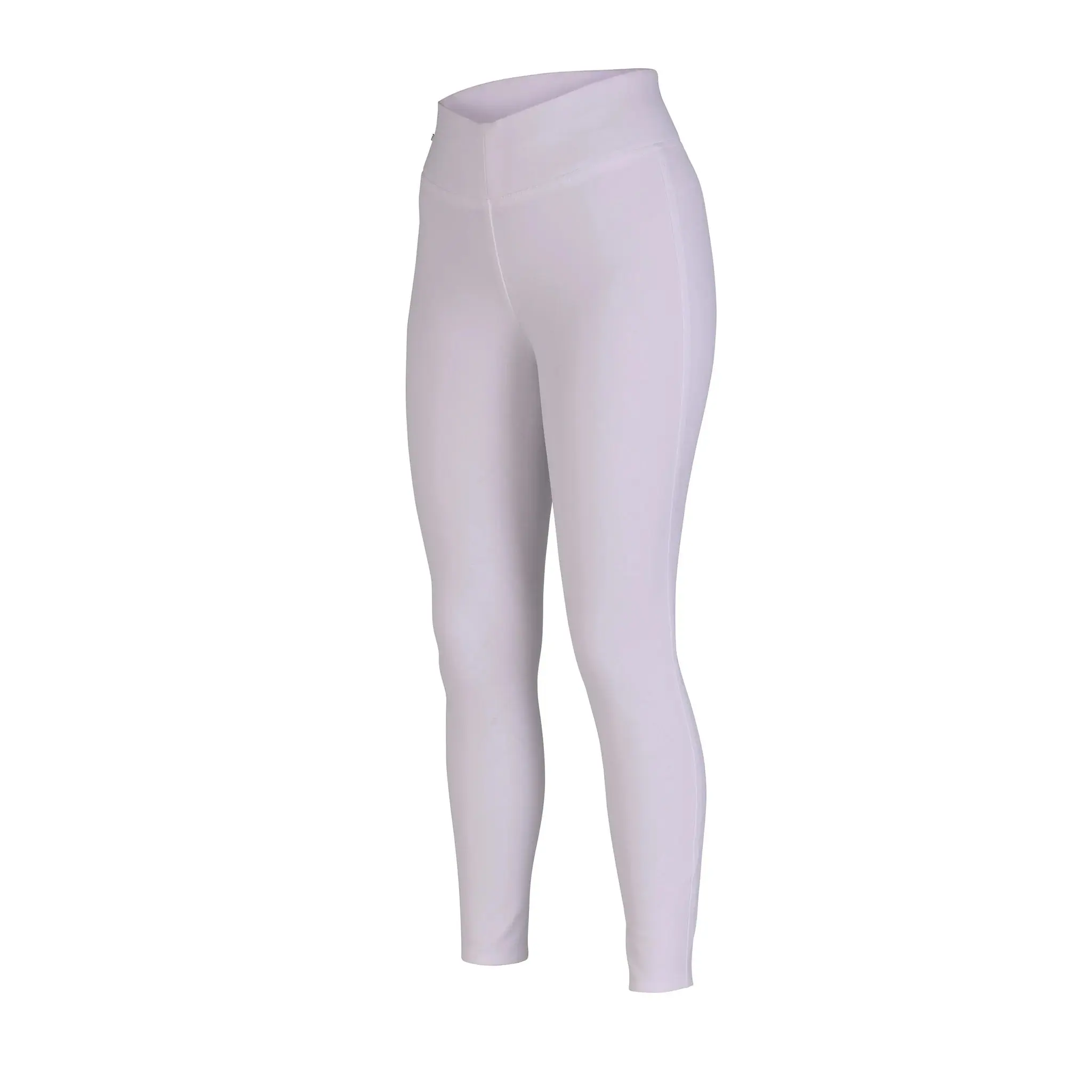 Shires White Aubrion Optima Sport Riding Tights - Image 2