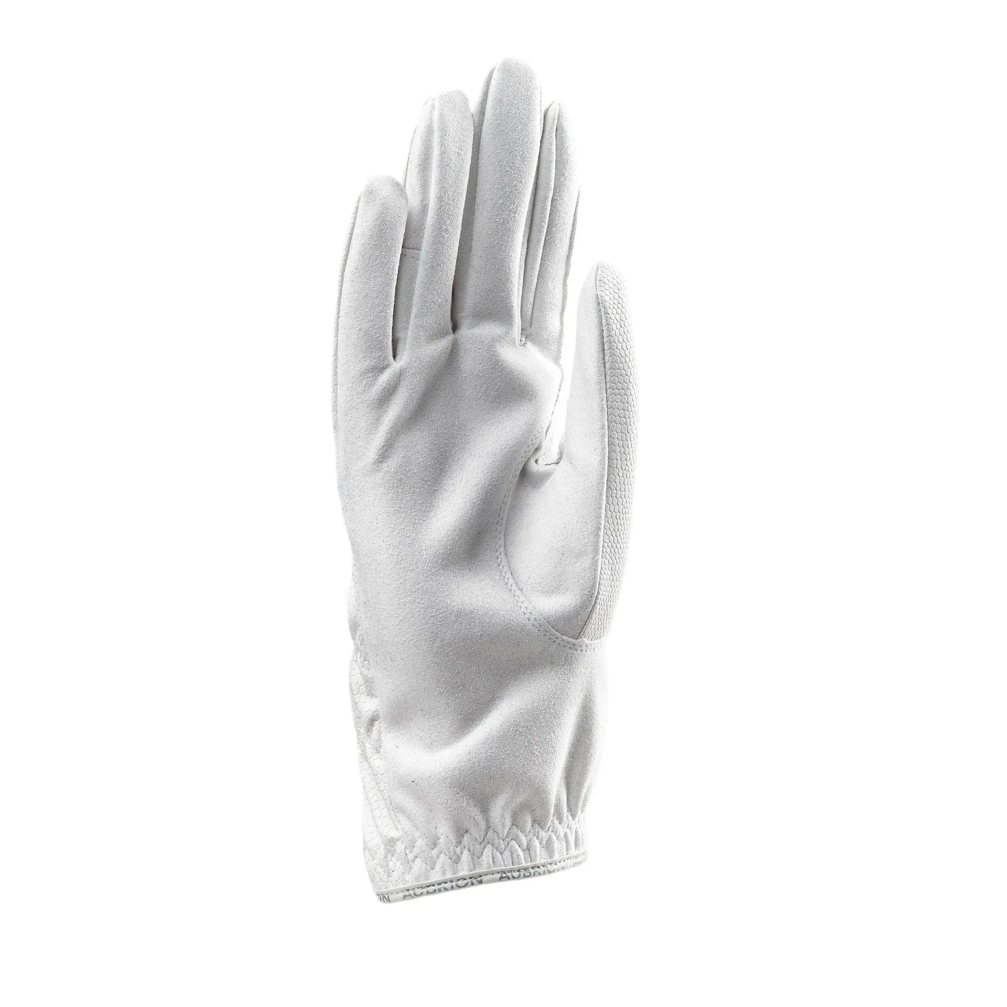 Shires White Aubrion Stadium FlexFit Riding Gloves - Image 2