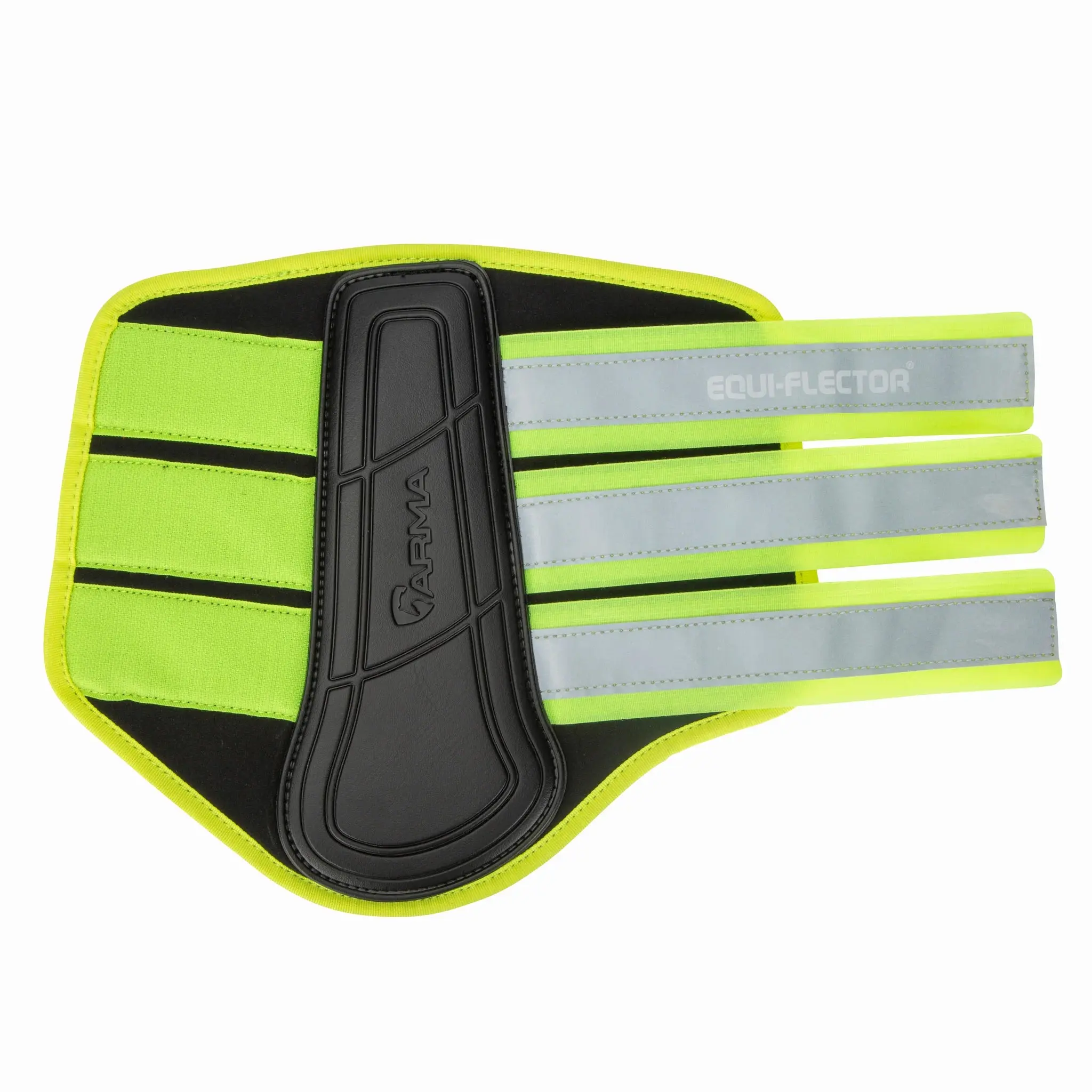 Shires Yellow ARMA EQUI-FLECTOR Brushing Boots - Image 6