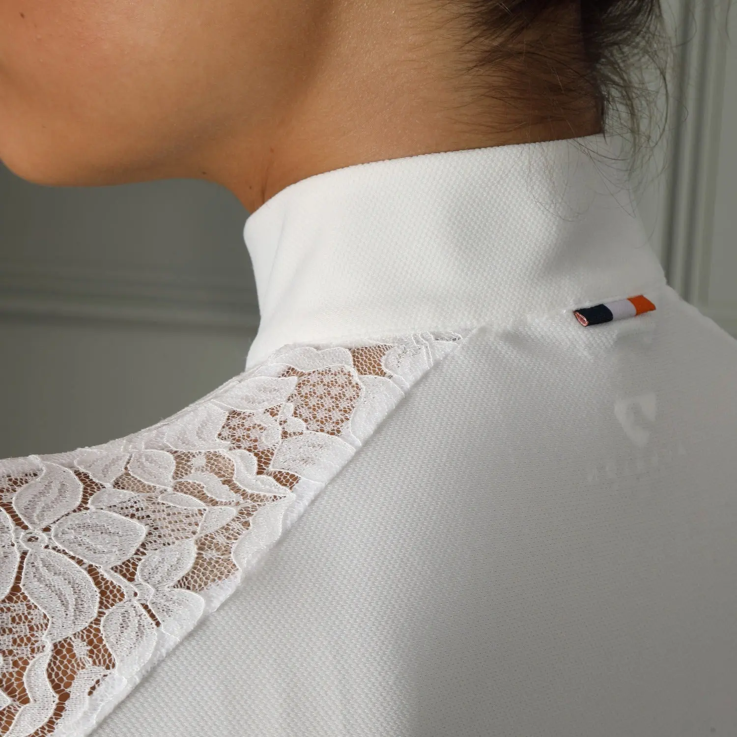 Shires Aubrion Young Rider Ambel Show Shirt - Image 5