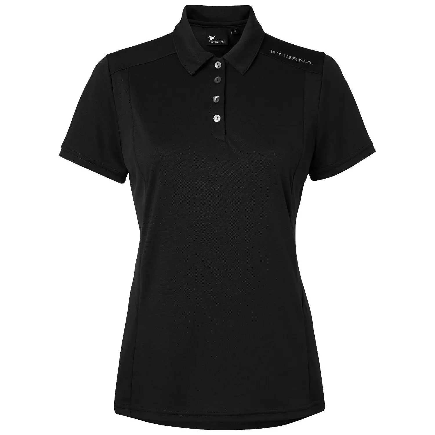 Stierna Halo 2.0 Ladies Black Polo Top