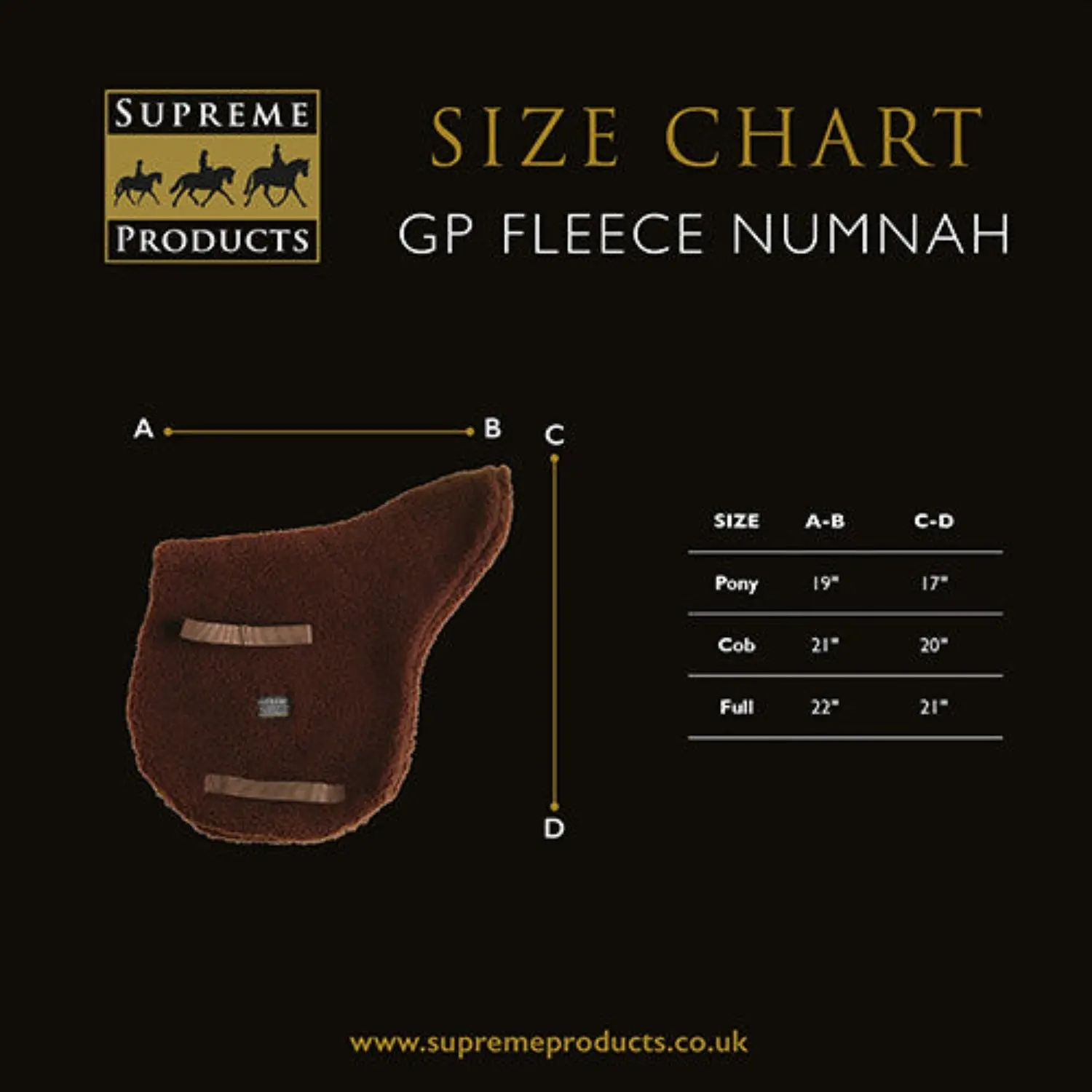 Supreme Products GP Numnah - Image 3