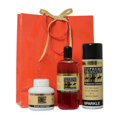 Supreme Products Red Gift Bag - Black Hoof Paint-Red - Image 2
