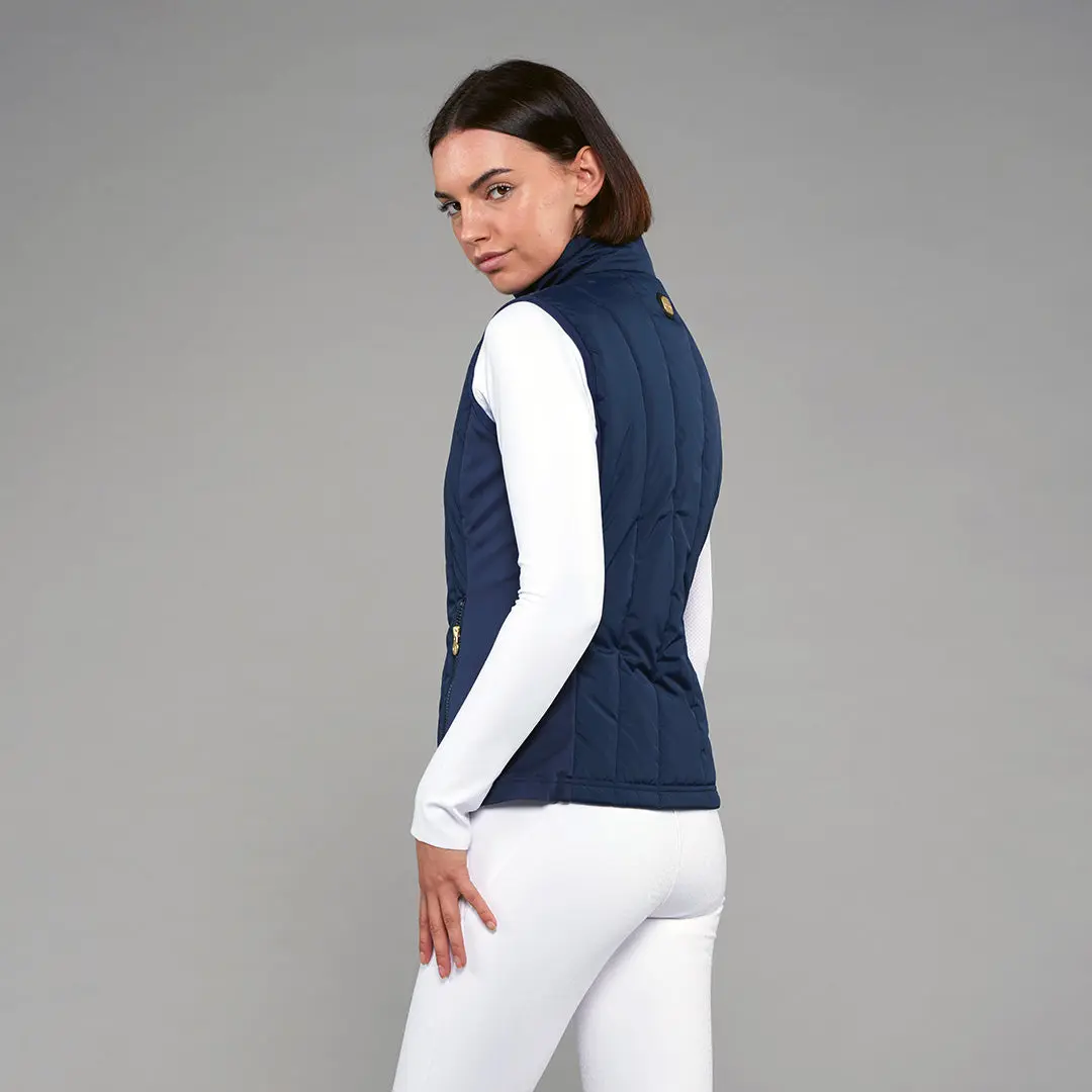 Toggi Navy Leighton Hybrid Womens Gilet - Image 2