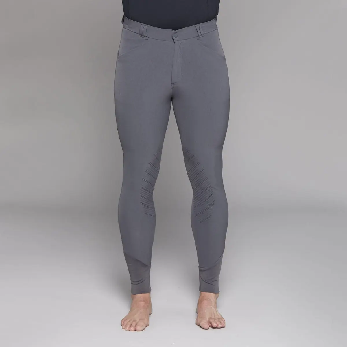 Toggi Sport Anthracite Mens Flexi Water-Repellent Breeches - Image 8