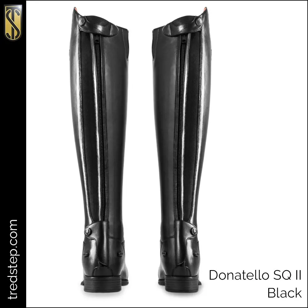 Tredstep Ireland Donatello SQII Black Tall Field Riding Boots - Image 12