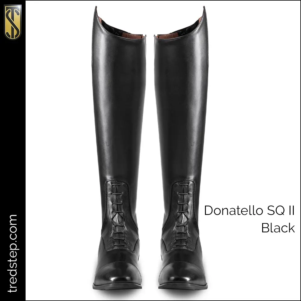 Tredstep Ireland Donatello SQII Black Tall Field Riding Boots - Image 13