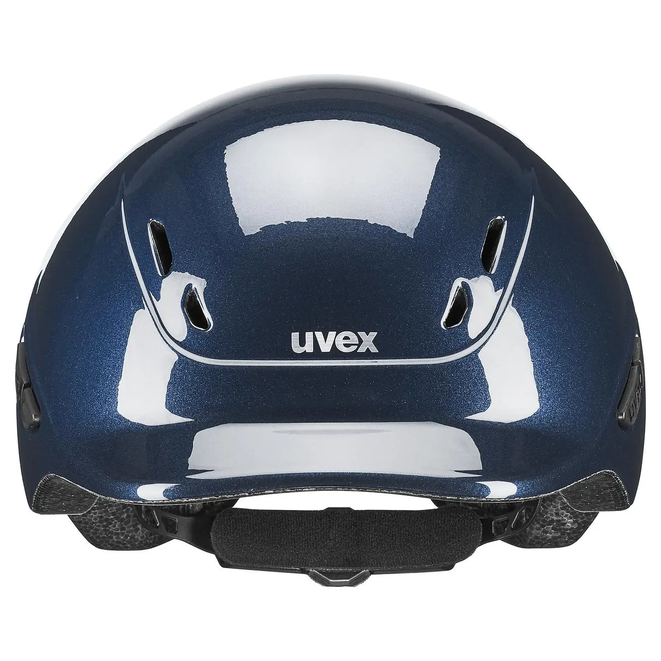 Uvex Kidoxx Navy Shiny Junior Riding Hat - Image 2
