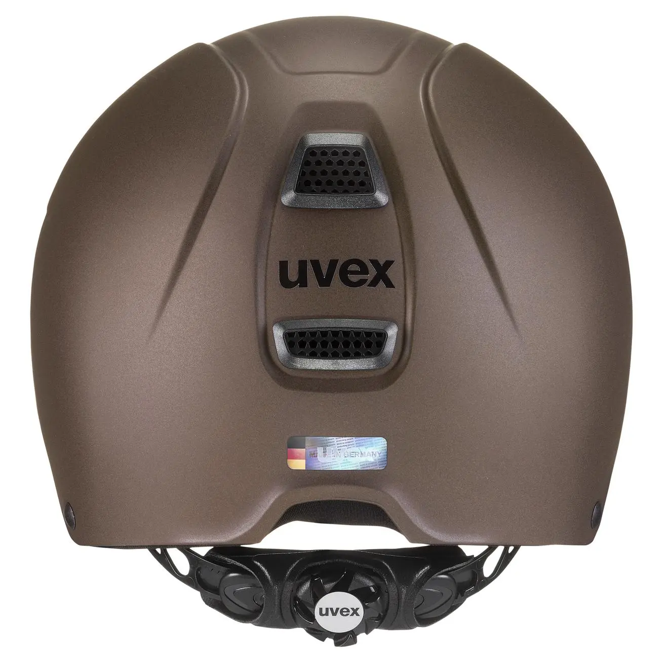 Uvex Perfexxion III Brown Matt Adjustable Riding Hat - Image 5