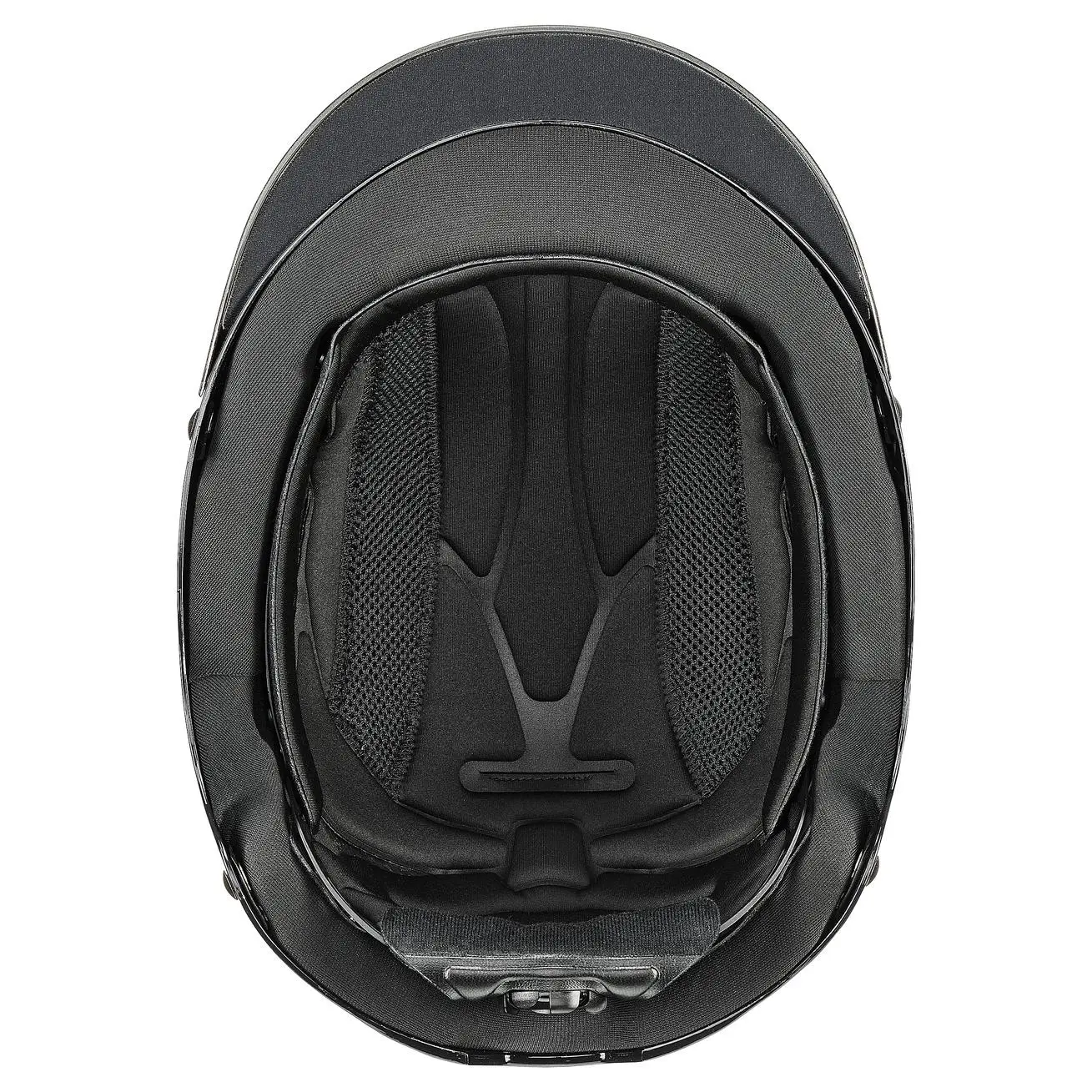 Uvex Shiny Perfexxion III Black Adjustable Riding Hat - Image 4
