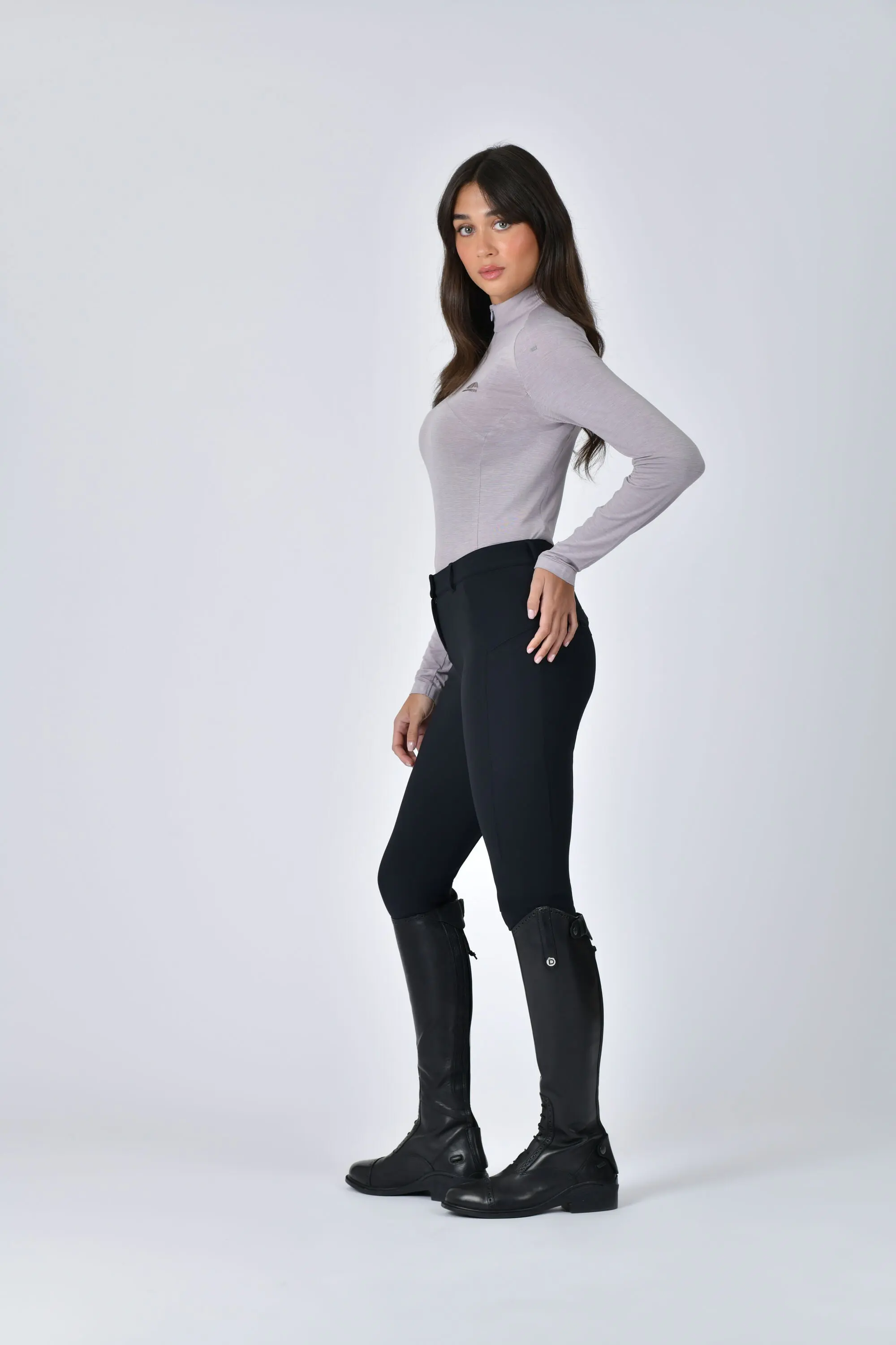 Weatherbeeta Bamboo Long Sleeve Performance Base Layer - Image 9