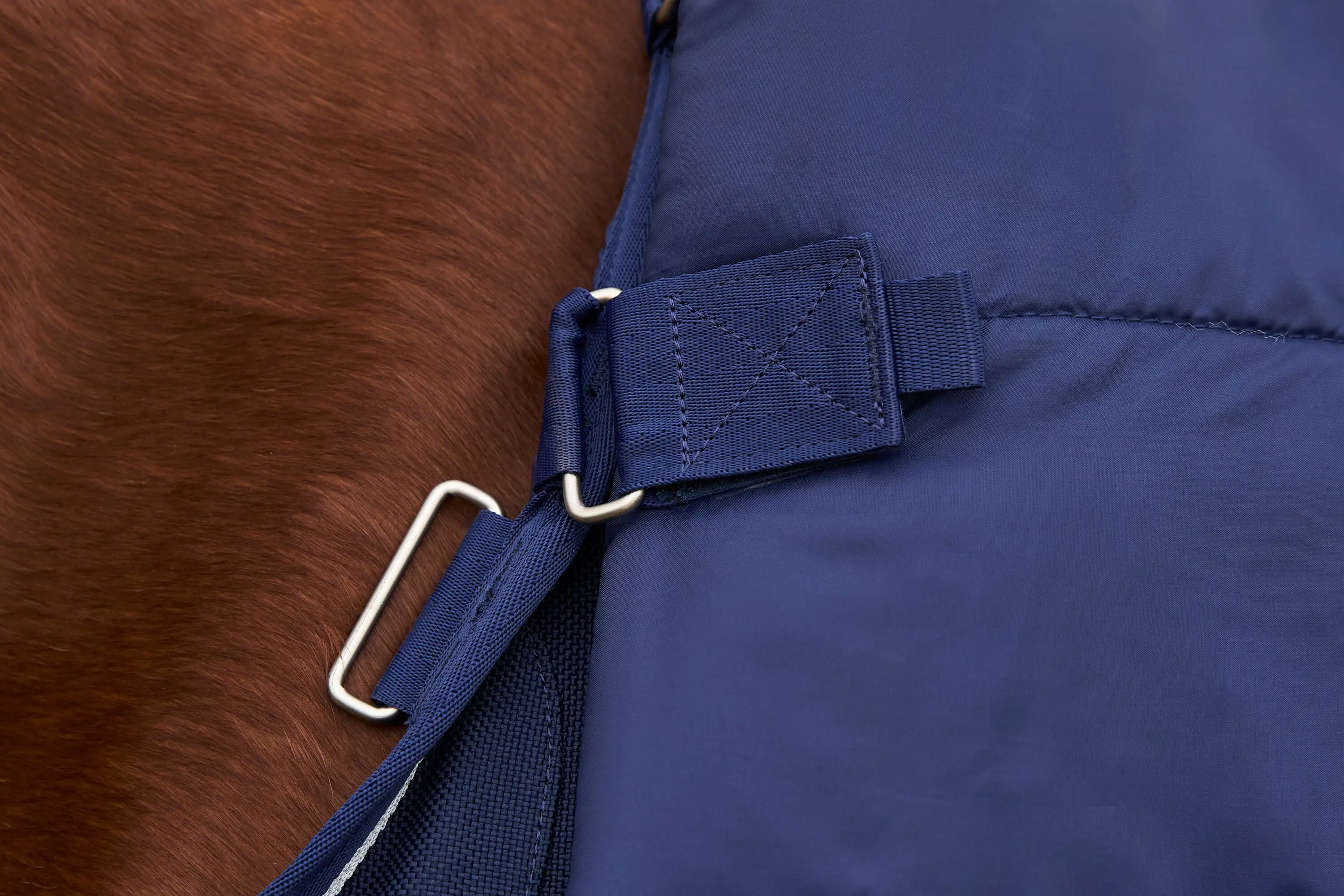 Weatherbeeta Comfitec Ultra Turnout Detach-A-Neck 100G Navy - Image 9