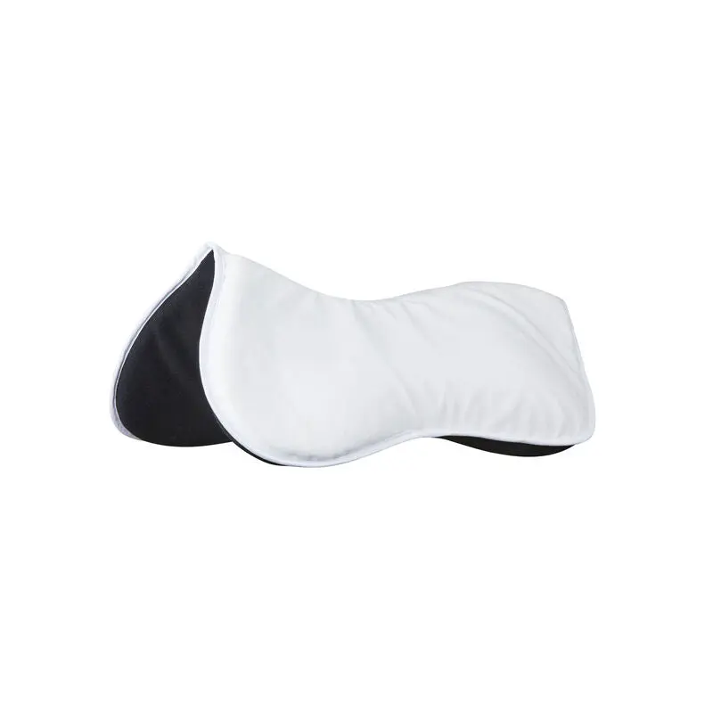 Weatherbeeta Memory Foam Comfort Fleece Edged Half Pad White - Image 2