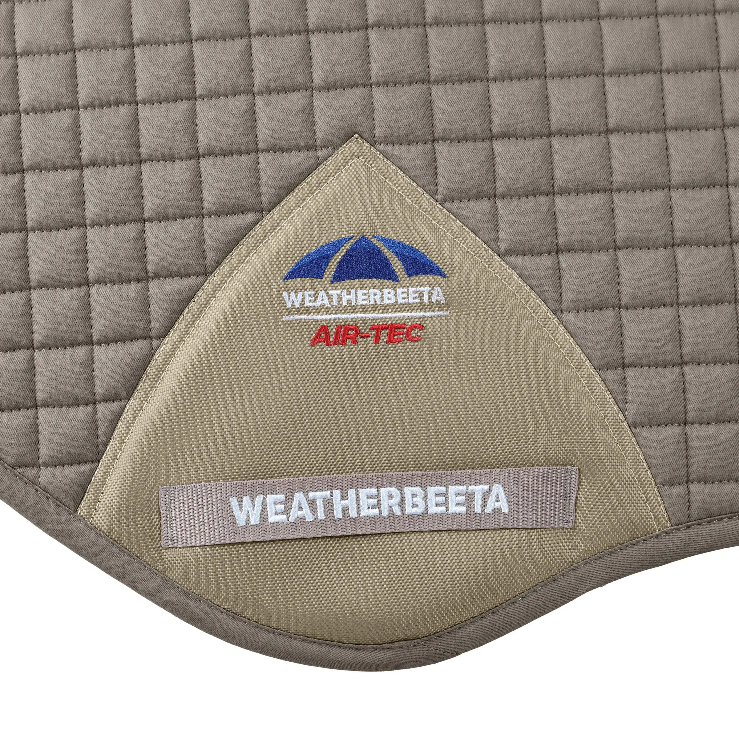 Weatherbeeta Prime Air-Tec Jump Shaped Saddle Pad Natural Clay - Image 3