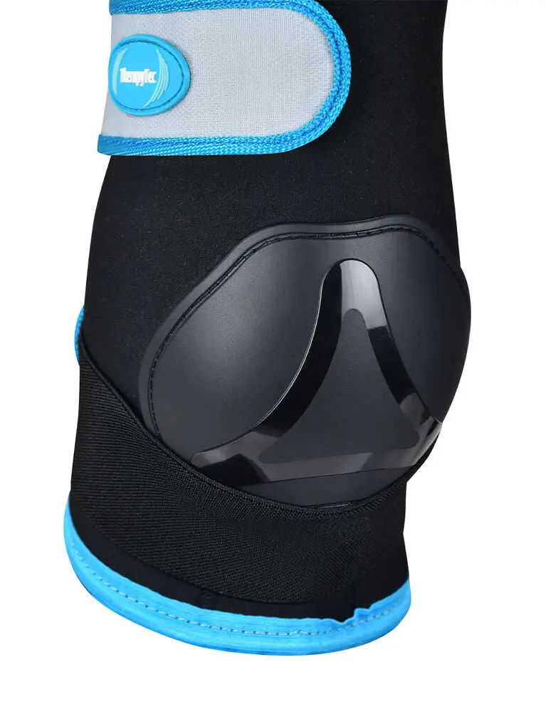 Weatherbeeta Therapy-Tec Stable Boot Wraps Black/Blue - Image 5
