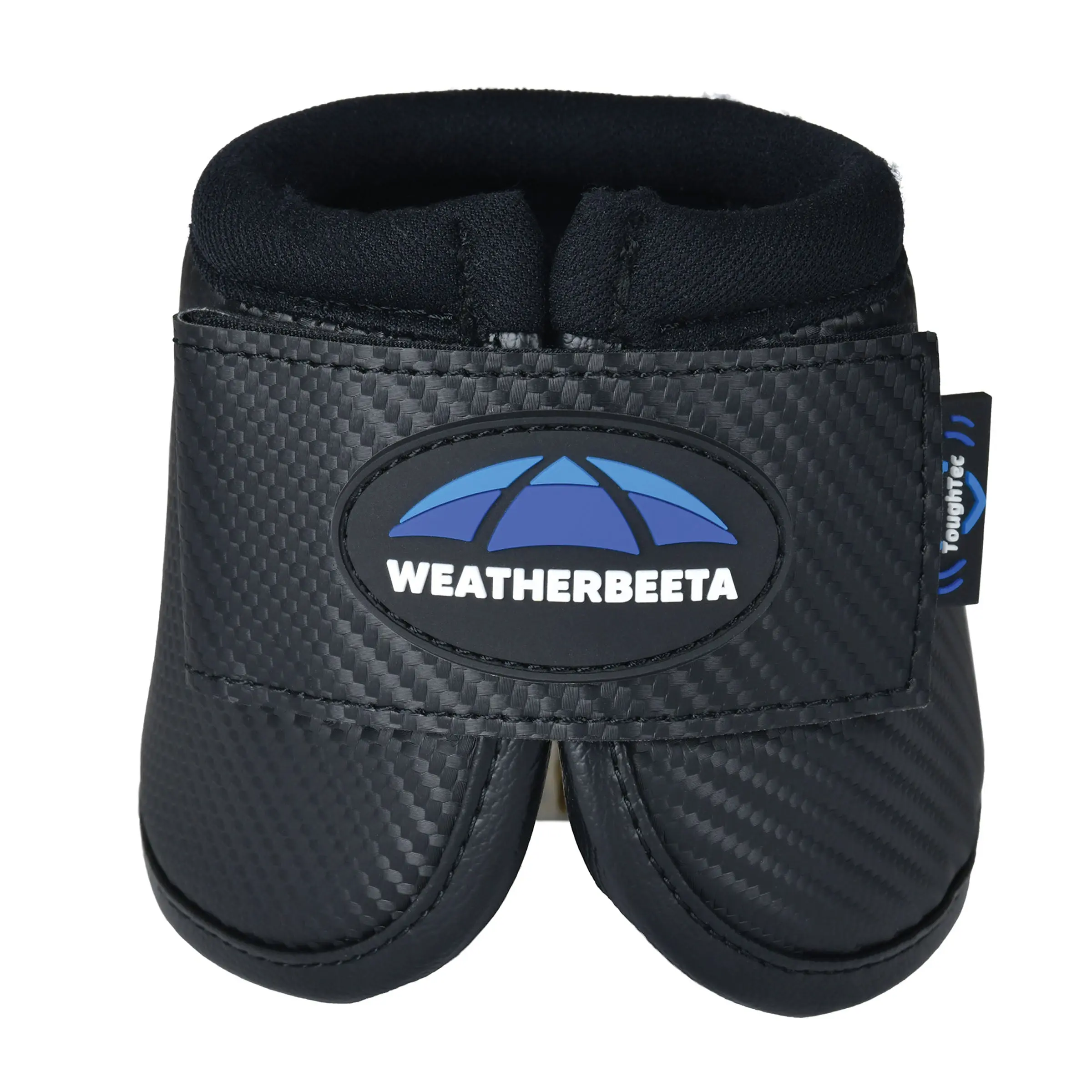 Weatherbeeta Tough-Tec Anatomical Bell Boots Black - Image 2