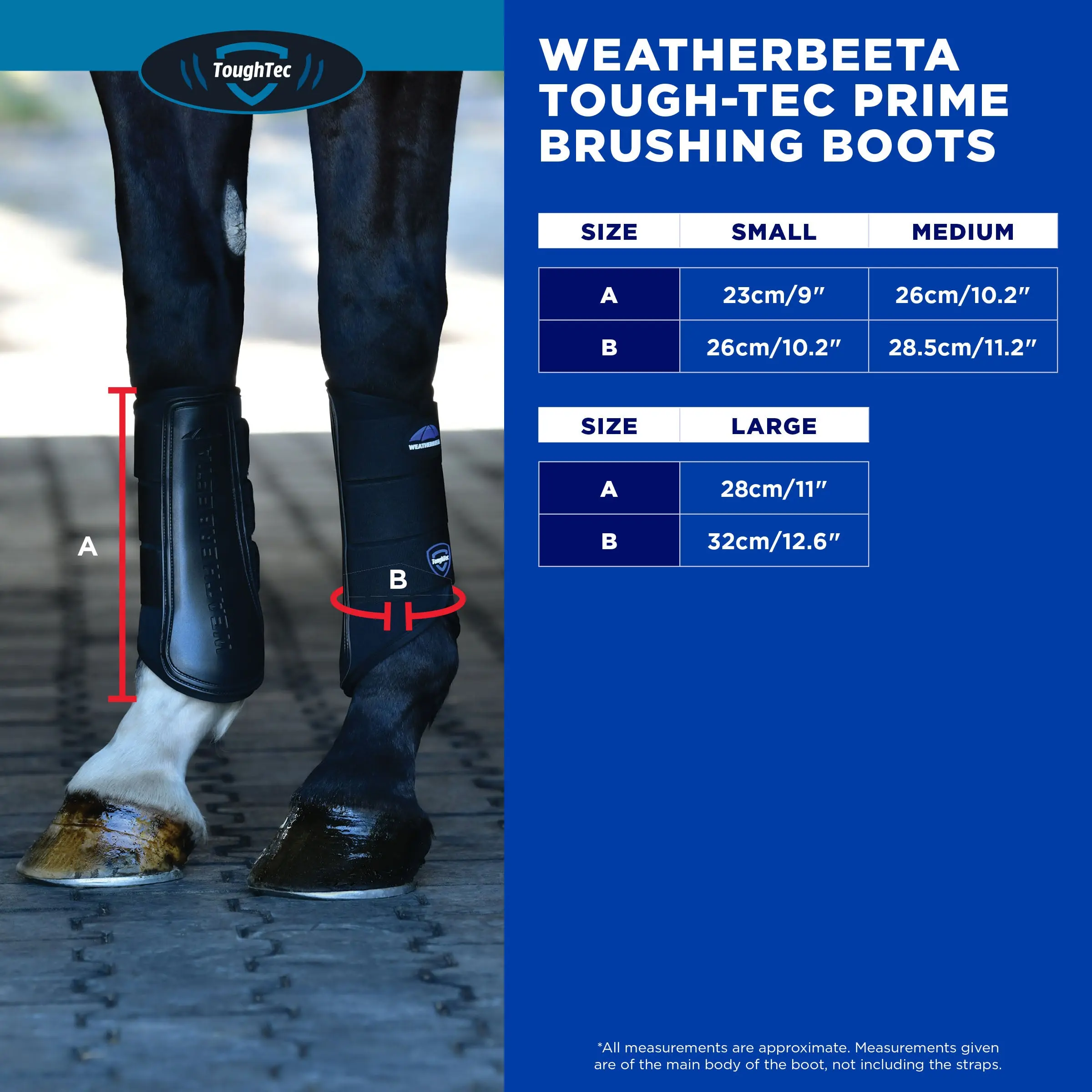 Weatherbeeta Tough-Tec Prime Brushing Boots White/White - Image 4