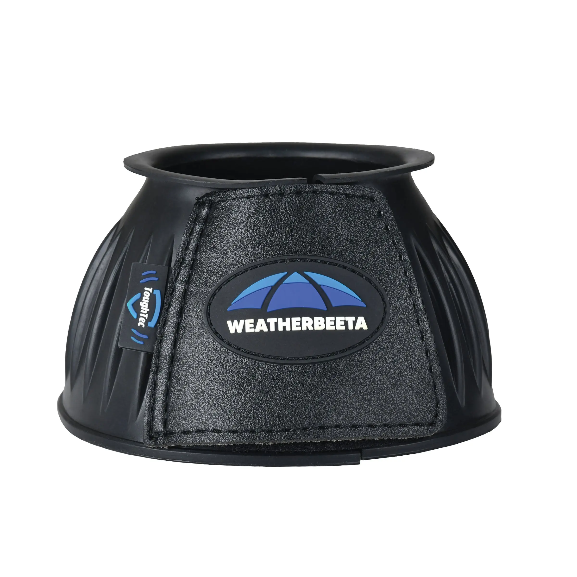 Weatherbeeta Tough-Tec Prime Rubber Bell Boots Black/Black - Image 2