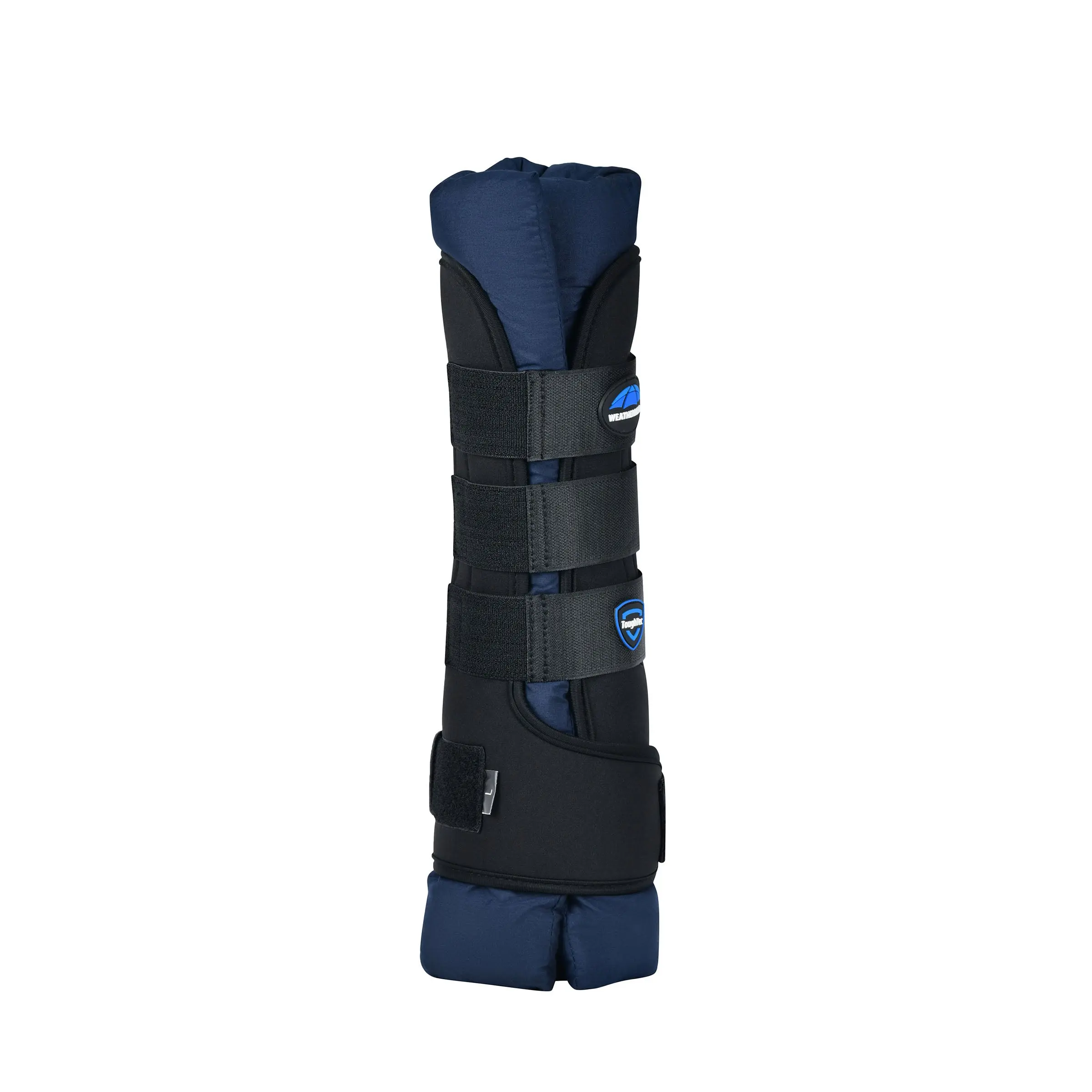 Weatherbeeta Tough-Tec Stable Boot Wraps Black/Navy - Image 2