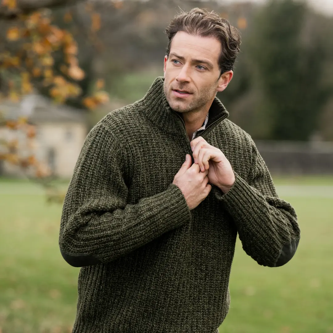 Toggi Wessex Mens Chunky Knit Sweater - Image 2