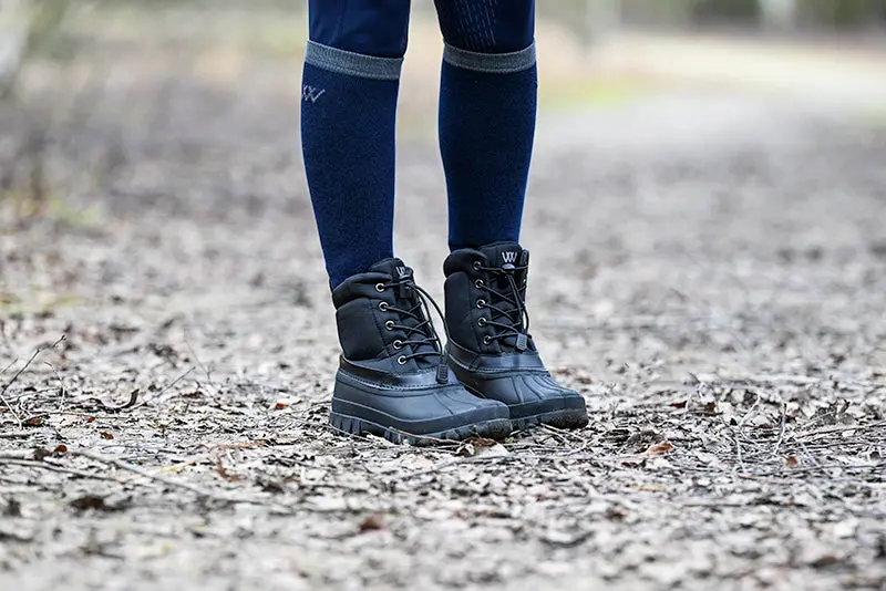 Woof Wear Black Laced Yard Boot - Image 5